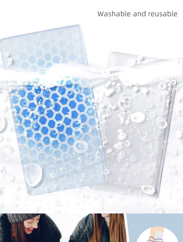 SKIIGEL Imbottiture in Gel Anti-Pressione e Autoadesive per Scarponi da Sci TRASPARENTI